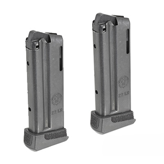 RUG MAG LCP II LITE RACK 22LR 10RD VALUE 2 PACK - Magazines